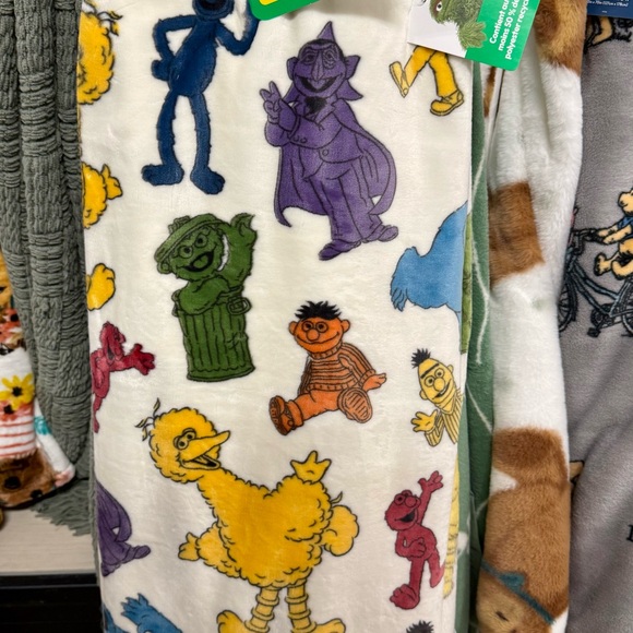 Sesame Street Other - Colorful Sesame Street Character Blanket